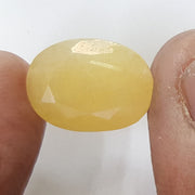 11.04 Ratti Natural Yellow Sapphire with Govt Lab Certificate-(1221)